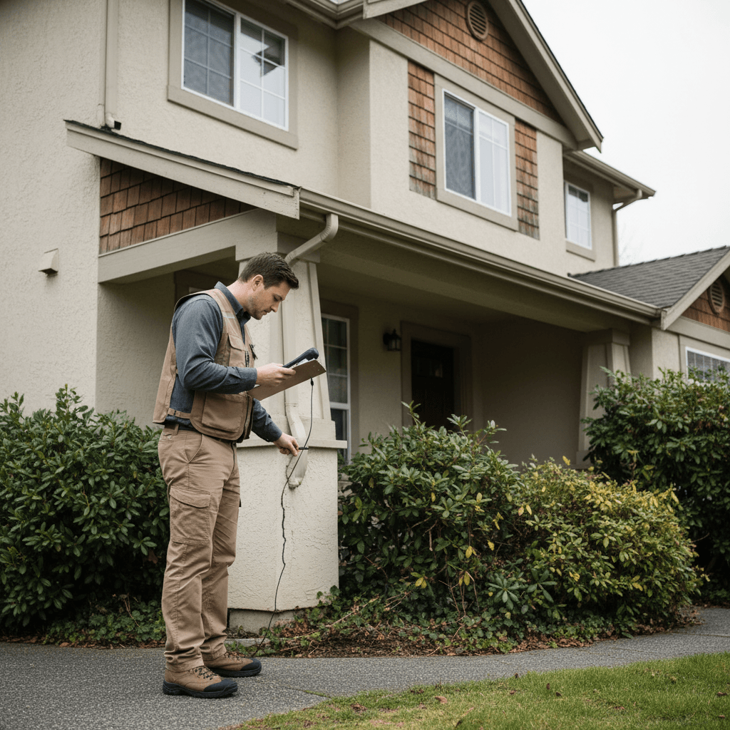 Exterior property inspection