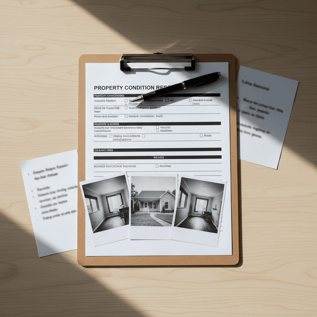 Professional condition reporting documentation